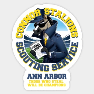 CONNOR STALIONS SCOUTING SERVICE Sticker